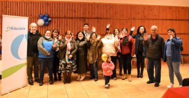 Dirigentes sociales de Carahue, Pitrufquén y Temuco fueron reconocidos por Aguas Araucanía