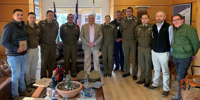 Prefectura Técnica y de Seguridad Vial de Carabineros de Santiago llegó a Pucón para trabajar en la mitigación de la congestión vehicular - Red Informativa