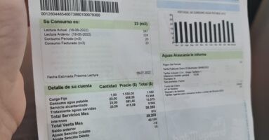 Más de 15 mil familias de la región no pagarían deudas de agua