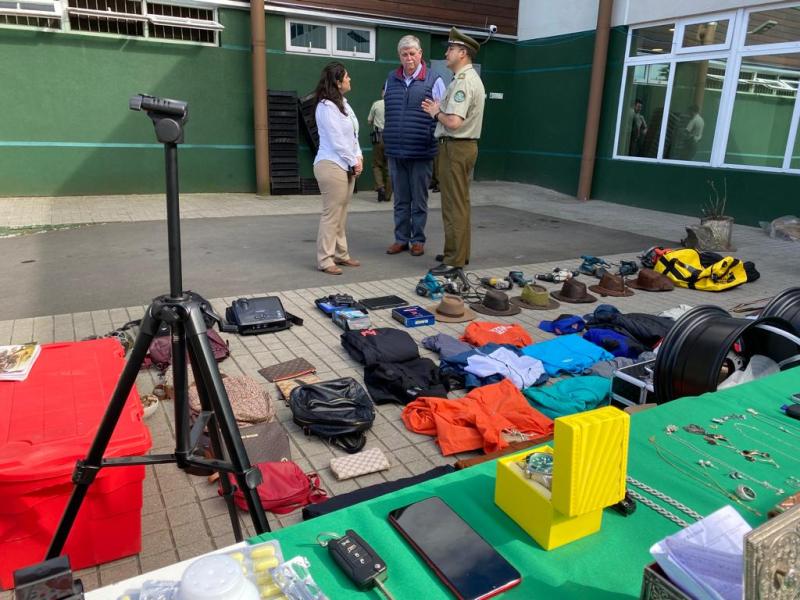 Carabineros desbarató banda y decomisó especies en Villarrica - Red Informativa