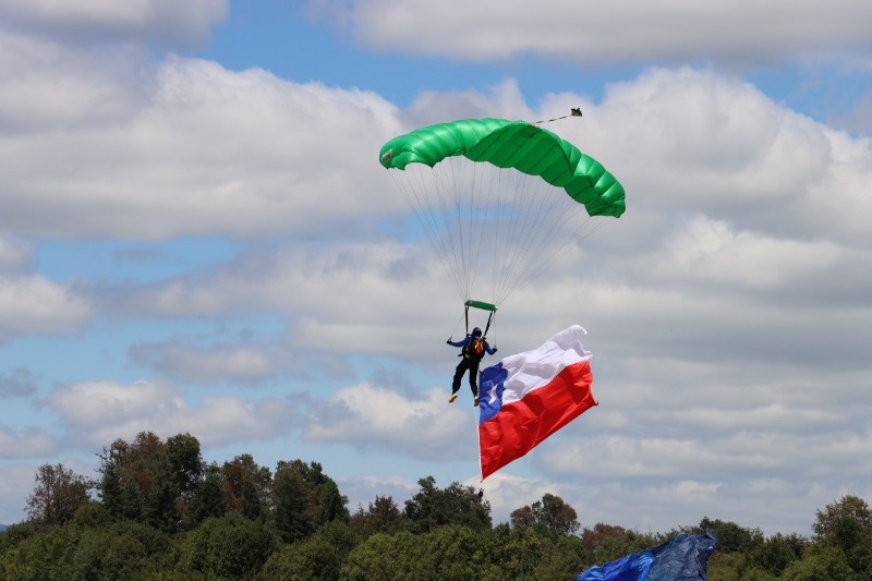 De nivel internacional fue el Festival Aéreo 2023 en los cielos de Villarrica - Red Informativa