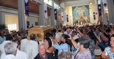 Multitudinario adiós recibió el Obispo Emérito de Villarrica Sixto Parzinger