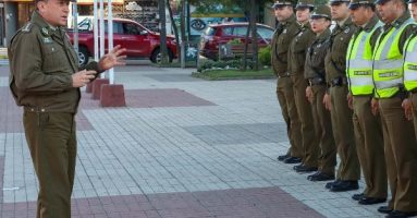 Carabineros da inicio a Ronda Extraordinaria en Villarrica