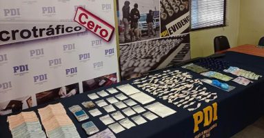 PDI detiene a seis integrantes de banda criminal dedicada al microtráfico de drogas en Freire y Pitrufquén