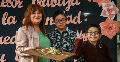 Con más de 40 años de servicio se retiró docente de la Escuela Especial de Villarrica