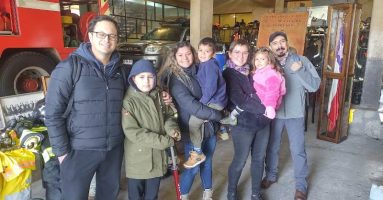 Alegría, recuerdos y nostalgia se vivió en dependencias de Bomberos Villarrica en el Día de los Patrimonios