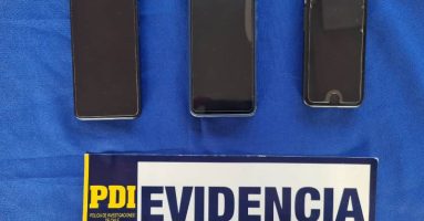 PDI Villarrica detuvo a hombre que sustraía teléfonos móviles a adultos mayores