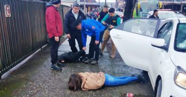 PDI detiene a cinco delincuentes tras persecución en Villarrica: Habían robado vehículo en Pucón