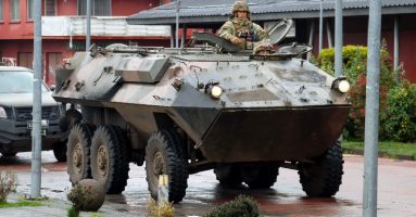 Un recorrido preventivo realizó el Ejército de Chile en la zona lacustre