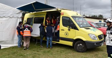 Coordinan a instituciones y a la comunidad con simulacro de incendio para enfrentar próxima temporada de verano