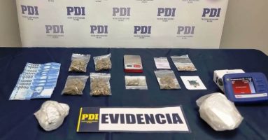 PDI Villarrica detiene a una mujer por tráfico de drogas en pequeñas cantidades