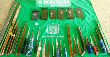 Gendarmería realiza allanamientos simultáneos en todas las unidades penales de La Araucanía