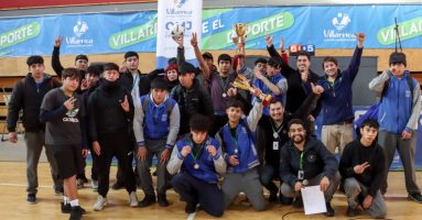 Torneo de tenis-fútbol coronó a los mejores de la Escuela Industrial de Villarrica