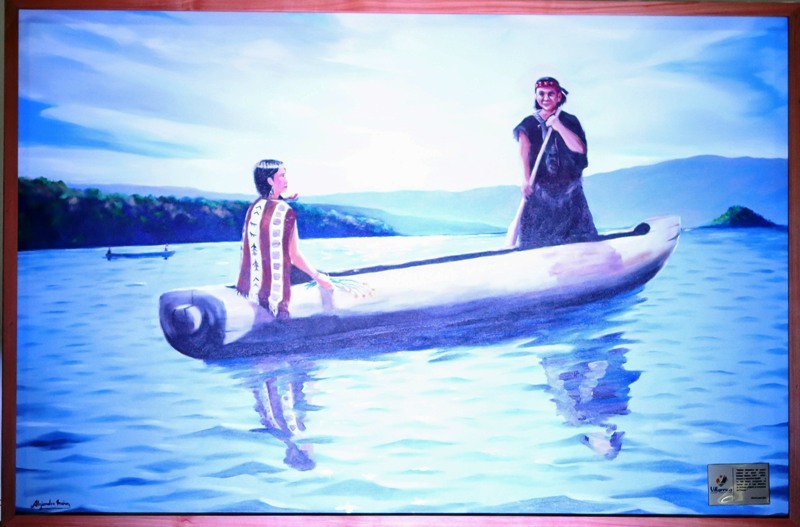 Villarrica rinde homenaje a la figura del lonko Saturnino Epulef con desconocida pintura - Red Informativa