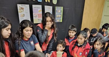 Segunda feria de “estilos saludables” se realizó con estudiantes de Lican Ray