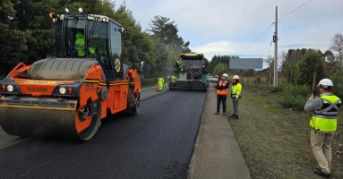 Continúan obras de conservación de la Ruta Freire – Villarrica