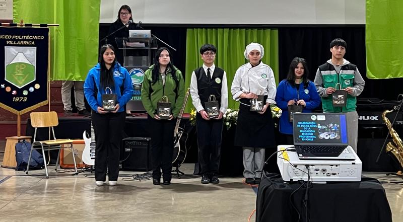 Liceo Bicentenario de Excelencia Politécnico Villarrica festejó la educación técnica - Red Informativa