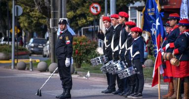 Villarrica rindió homenaje a Bernardo O’Higgins por su natalicio 246