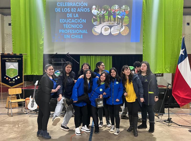 Liceo Bicentenario de Excelencia Politécnico Villarrica festejó la educación técnica - Red Informativa