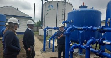 Renaico: amplían capacidad de planta de agua potable
