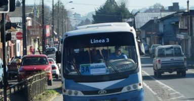 Ministerio de Transportes anuncia modificación en tarifa del transporte público en Villarrica