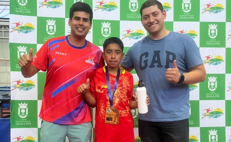 Menor de Villarrica N°1 En Campeonato Nacional de Tenis de Mesa - Red Informativa