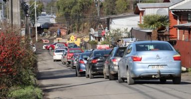 Corte total de calle Chile Barrios por obras de ampliación Segunda Faja