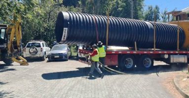 Municipalidad de Villarrica habilita dos puentes urbanos en Lican Ray con una inversión superior a los 18 millones de pesos