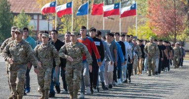Con éxito se está desarrollando el acuartelamiento de los nuevos Soldados Conscriptos del Ejército de Chile