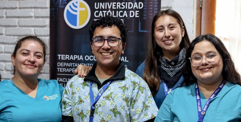 Profesores y estudiantes de Terapia Ocupacional de la UCT evaluaron a usuarios de la Oficina de Discapacidad en Villarrica - Red Informativa