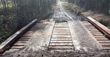 Puente en camino vecinal del sector Chucauco mejora la conectividad rural