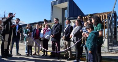 Inauguran sede social  Cerros de Melilahuen en Villarrica