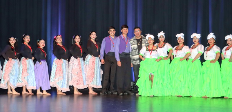 Comunas de Cautín Sur en Muestra de Danza Folclórica en Villarrica