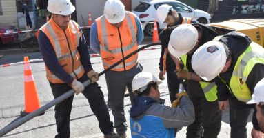 Implementan tunelera que permite conexión subterránea de redes de agua
