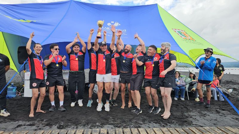Con segunda versión del Festival Rugby 2026 cerró temporada de taller municipal en playa Pucara de Villarrica - Red Informativa