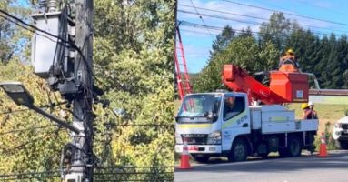 Se concreta proyecto de luminarias en ruta Villarrica – Ñancul
