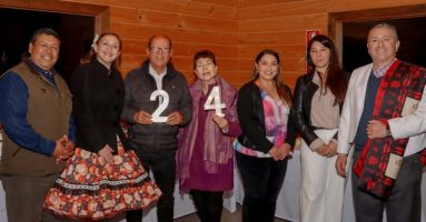 Club de cueca Los Chamantos celebró un nuevo aniversario en Villarrica