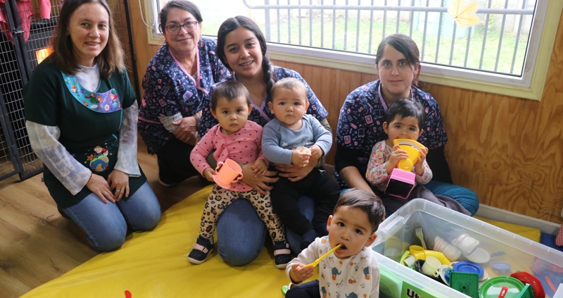 Sala Cuna La Frontera cuenta con vacantes disponibles para lactantes en Villarrica - Red Informativa
