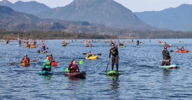 Segunda versión de la Travesía Interregional Lago Calafquén marcó récord sudamericano