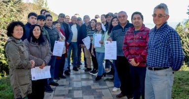 Un total de 18 familias del sector Alto Chihuaico se benefician con Abastos de Agua Potable 1 Un total de 18 familias del sector Alto Chihuaico se benefician con Abastos de Agua Potable