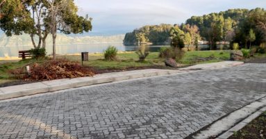 Se consolida avance histórico de pavimentos en Lican Ray
