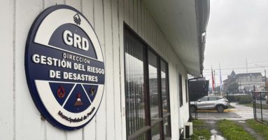 Sistema frontal en Pucón deja más de 60 centímetros de nieve en la montaña 1 Sistema frontal en Pucón deja más de 60 centímetros de nieve en la montaña