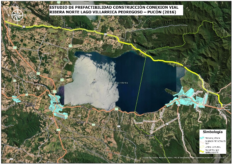 En Pucón empujan un nuevo proyecto vial de evacuación por la Ribera Norte del Lago 1 En Pucón empujan un nuevo proyecto vial de evacuación por la Ribera Norte del Lago - Red Informativa